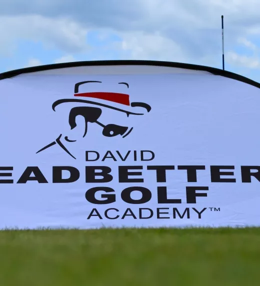 Sign of Leadbetter Golf Academy at Crystal Springs Resort
