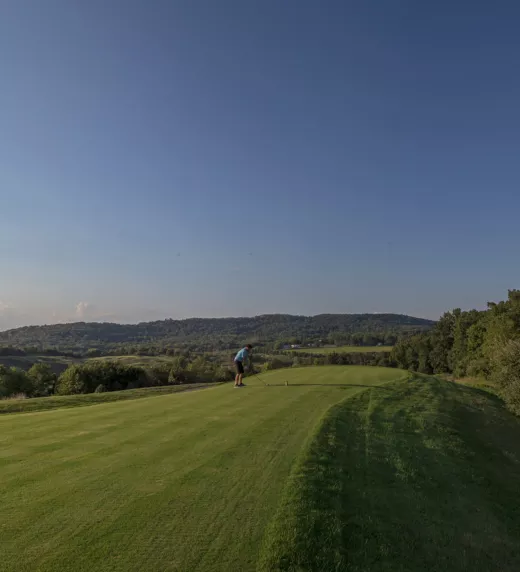 View of the Wild Turkey golf course at Crystal Springs Resort