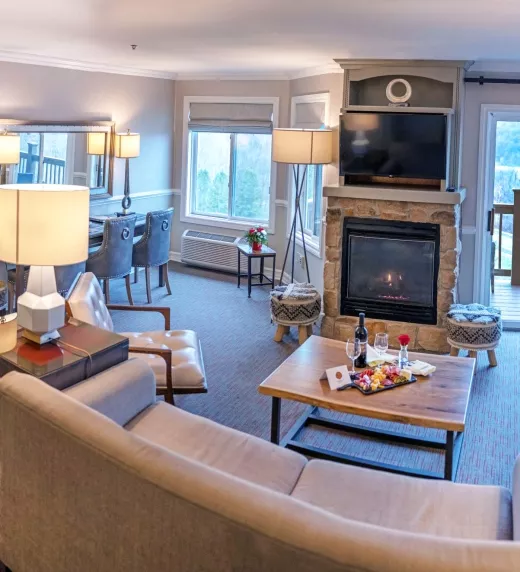 Pano of the Presidential Suite in Minerals Hotel